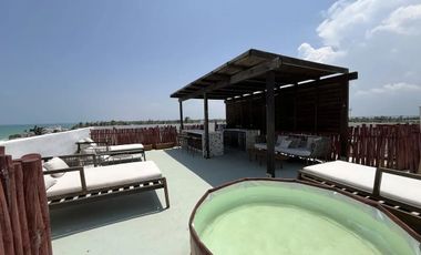 Departamento en venta en Chelem, Brisas del Mar, Chelem, Yucatán