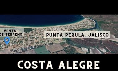 VENTA DE TERRENO EN PUNTA PERULA JALISCO, MÉXICO (COSTA ALEGRE)