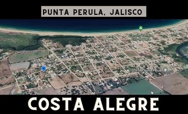 VENTA DE TERRENO EN PUNTA PERULA JALISCO, MÉXICO (COSTA ALEGRE)