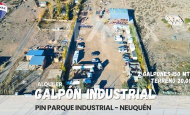 ALQUILER GALPON  EN PARQUE INDUSTRIAL NQN