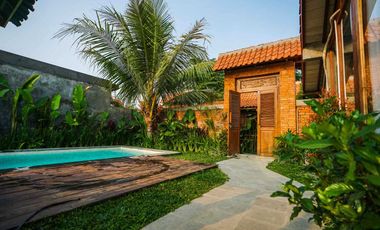 DISEWAKAN 1 BEDROOM POOL VILLA – SEMANA, UBUD – VIEW SAWAH