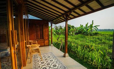 DISEWAKAN 1 BEDROOM POOL VILLA – SEMANA, UBUD – VIEW SAWAH