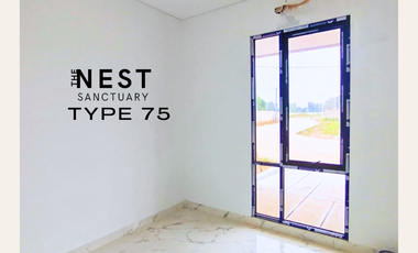 Rumah Type 75 The Nest, Dekat Dengan Bandara Palembang