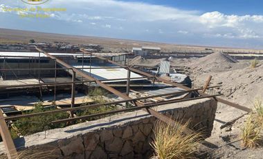 Se vende proyecto inmobiliario por terminar en Parcela de Chiu Chiu.