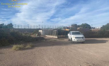 Se arrienda terreno, exclusivamente para complejo deportivo o recreativo.