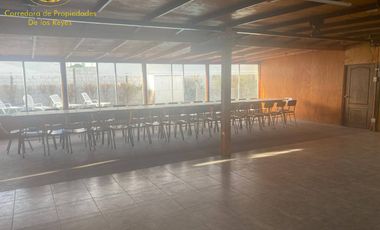 Se arrienda terreno, exclusivamente para complejo deportivo o recreativo.