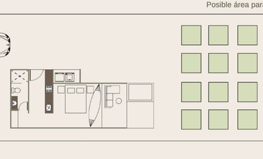 Bungalow en Venta en Hunucmá – 38 m² de Construcción en Terreno de 300 m² con Pi