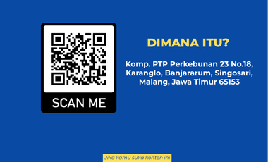 DISEWAKAN : RUMAH ASRI DAN MURAH MALANG