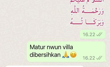 DISEWAKAN VILA BATU TENGAH KOTA DEKAT SEMUA WISATA