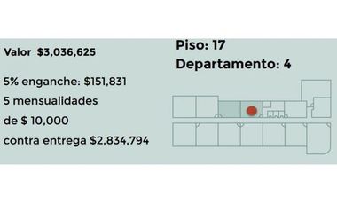 DEPARTAMENTO EN VENTA PARQUE FUNDIDORA CENTRO