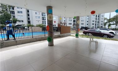 APARTAMENTO EN VENTA CIUDAD GUABINAS YUMBO PARQUEADERO PROPIO 58M2 AL