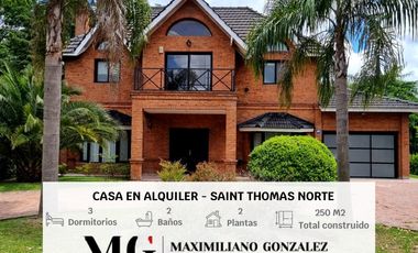 Casa venta y alquiler Saint Thomas Norte Canning