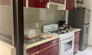 Casa amueblada en renta.