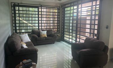 Casa amueblada en renta.