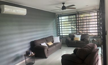 Casa amueblada en renta.