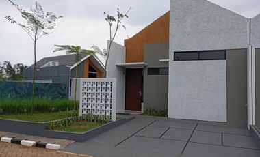 DIJUAL Hunian Scandinavian, Asri & nyaman, dekat stasiun Citayam, bogo