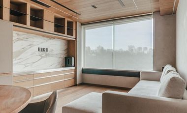 Departamento en Renta Totalmente Remodelado con o sin Muebles en Frondoso Lomas Anáhuac