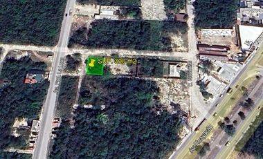 RENTA TERRENO COMERCIAL CANCÚN SUP. 300 MTS
