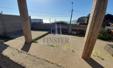 Terreno con Casa en Obra Gruesa Vista al Mar