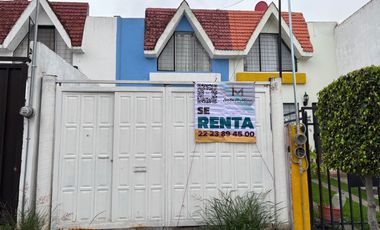 CASA EN RENTA PUEBLA RINCON ARBOLEDAS