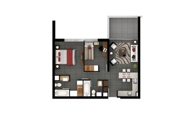Departamento en Arriendo en Brisas de Costa Laguna