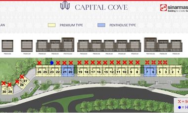 Dijual Unit Baru Capital Cove Business Loft BSD