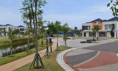 Rumah Tahap 1 PIK 2 Hoek 10x25 4+1KT View Lgsg Danau Paling Bagus