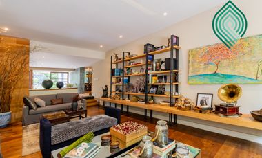 RESIDENCIA EN VENTA EN BOSQUES DE LAS LOMAS ACABADOS AAA