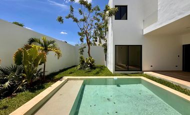 CASA NUEVA EN DZITYA DE 4 HABITAC.