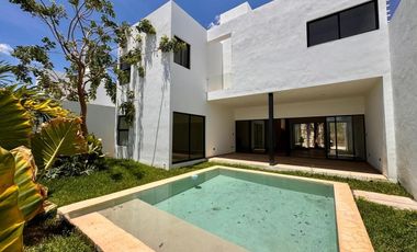 CASA NUEVA EN DZITYA DE 4 HABITAC.