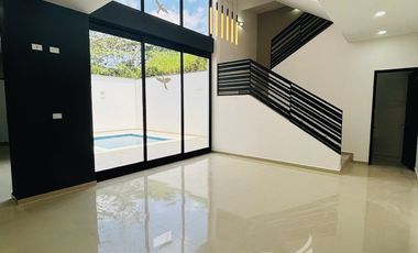 Casa con alberca, recámara en planta baja y roof garden – Monte Magno