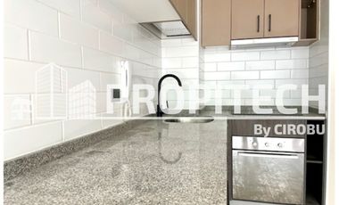 DEPARTAMENTO NUEVO PROMO 2 MESES $300.000 1 HABITACION 1 BAÑO METRO HOSPITALES COCINA AMOBLADA