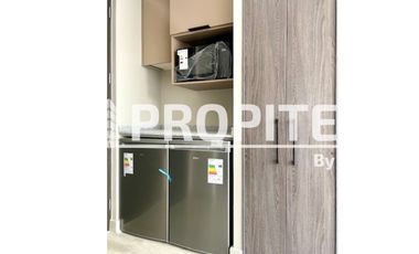 DEPARTAMENTO NUEVO PROMO 2 MESES $300.000 1 HABITACION 1 BAÑO METRO HOSPITALES COCINA AMOBLADA