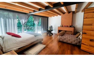 CASA EN RENTA CON CASCADA EN AVNDARO, VALLE DE BRAVO