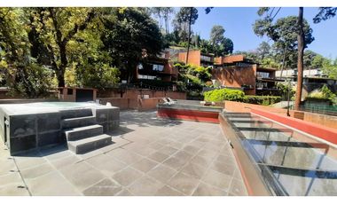 CASA EN RENTA CON CASCADA EN AVNDARO, VALLE DE BRAVO