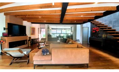 CASA EN RENTA CON CASCADA EN AVNDARO, VALLE DE BRAVO