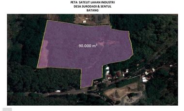 DIJUAL TANAH INDUSTRI BATANG, JAWA TENGAH