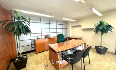 Venta de oficina Amueblada con inquilino en Edificio Juarez 2509