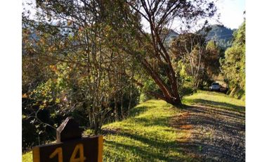 Venta de lote campestre unidad cerrada en el retiro Ant el carrizal