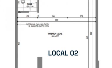 ARRIENDO Local Comercial de 41,39 m2,  sector Hospital FACH, Las Condes