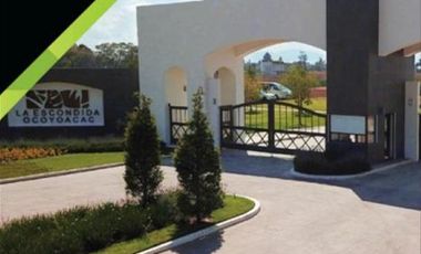 VENTA DE CASA MODELO ARCE EN RESIDENCIAL LA ESCONDIDA EN OCOYOACAC