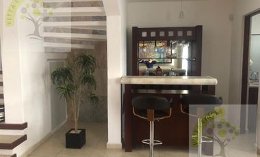 CASA SUSANA EN CONDOMINIO EN RENTA AMUEBLADA REAL DEL BOSQUE CORREGIDORA