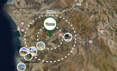 Terreno a la Venta en  Calango Country Club