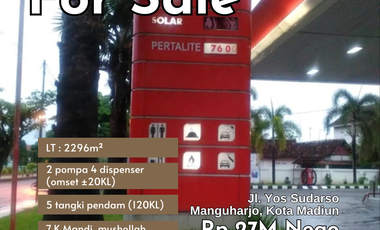 Dijual SPBU AKTIF Lokasi STRATEGIS, Jalur lintas kota