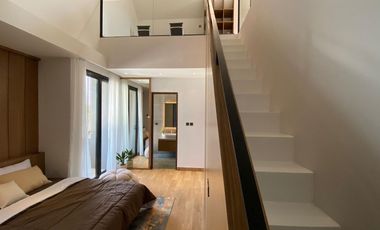 Rumah Modern Konsep Double Deck di Jakarta Selatan