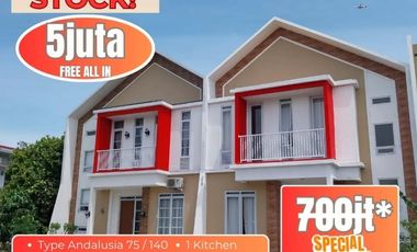 Rumah mewah sepatan 2 lantai dekat bandara soetta cluster grandcity