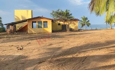 TERRENO PARA DESARROLLO A ORILLA DE PLAYA EN LA SALADITA, IXTAPA ZIHUATANEJO GUERRERO