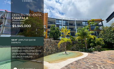DEPARTAMENTO EN PREVENTA EN AJIJIC, CHAPALA, JALISCO