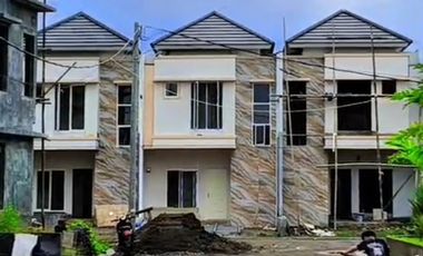 Rumah mewah 2 lantai murah dekat ke poros Alauddin kampus UNISMUH,UNM