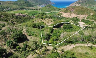 Tanah murah dekat pantai Mawun Kuta Mandalika Lombok. Cocok utk villa